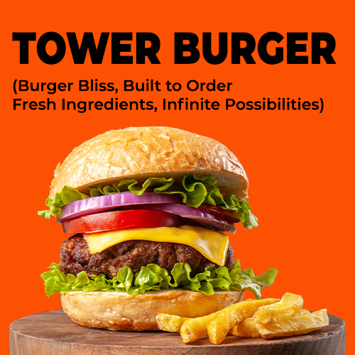 Koko's Peri Peri Tower Burger